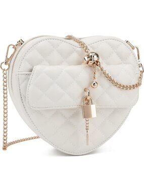 Heart Shape Crossbody Purse - Cute Valentine's Gift, Zip-Around Handbag for